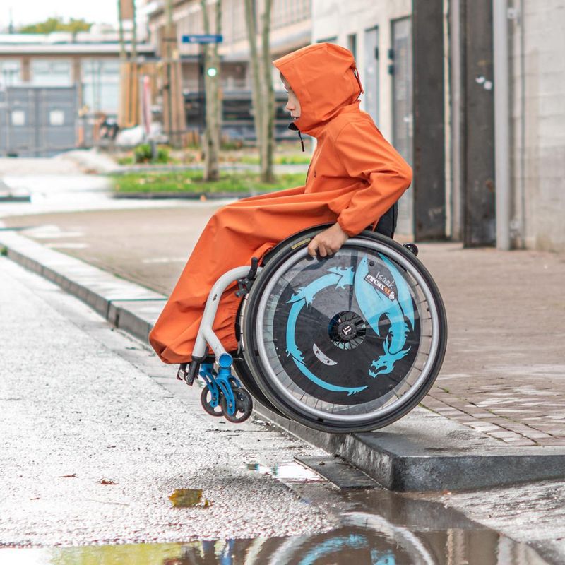 RAINCAPE JUNIOR - for kraftige regnskyll